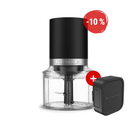 Bezdrátový sekáček KitchenAid 5KTCR351BM GO, s baterií