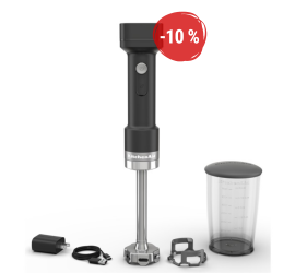 KitchenAid bezdrátový tyčový mixér 5KHBRV00 GO, bez baterie