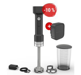 KitchenAid bezdrátový tyčový mixér 5KHBRV71 GO, s baterií