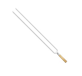 Velký nerezový špíz Churrasco Forged - dvojitý, 60 cm