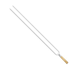 Velký nerezový špíz Churrasco Forged - dvojitý, 70 cm