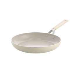 Pánev KitchenAid Aluminium Coloured - 28 cm, mandlová