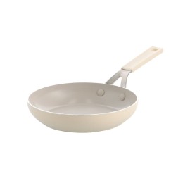 Pánev Wok KitchenAid Aluminium Coloured - 28 cm, mandlová