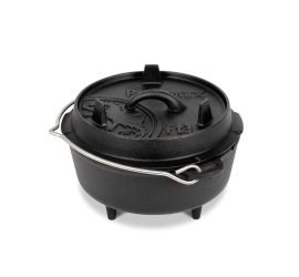 Petromax litinový kotlík Dutch Oven s nožičkami ft3 - 18 cm, 1,6 l