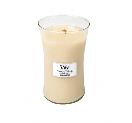 WoodWick sklo velké - Vanilla Bean