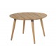 Zahradní Jídelní Stůl Sophie Teak průměr 120 cm - xerix
