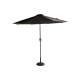 Slunečník Hartman Sunline průměr 270 cm - černý
